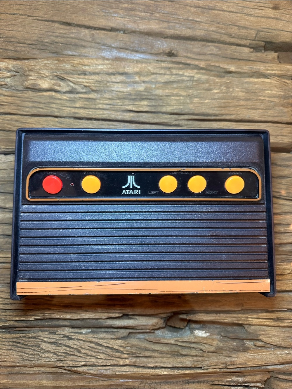 Atari Flashback - Black with Orange and Yellow Accents - Untested